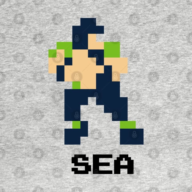 8-Bit Quarterback - Seattle by The Pixel League